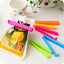 Sealing clip 5pcs/lot Printing large Korean love freshness seal clip Food sealing clip 5 installed Bag clip 11*1.4cm 5g