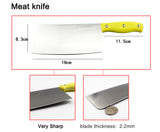3 pcs in one set high quality stainless steel kitchen knife set,meat knife,fruit knife,multi peeler knife