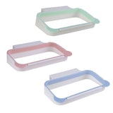 1PC Cupboard Door Back Trash Rack Storage Garbage Bag Holder Hanging Kitchen Cabinet Hanging Trash Rack Kitchen Gadgets