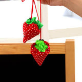 Strawberry Folding Reusable Storage Bag Recycling Use Shopping Bag