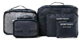 Travel Storage Bag Set  6 PCS For Clothes Tidy Organizer Pouch Suitcase Handbag Home Closet Divider Drawer Organiser