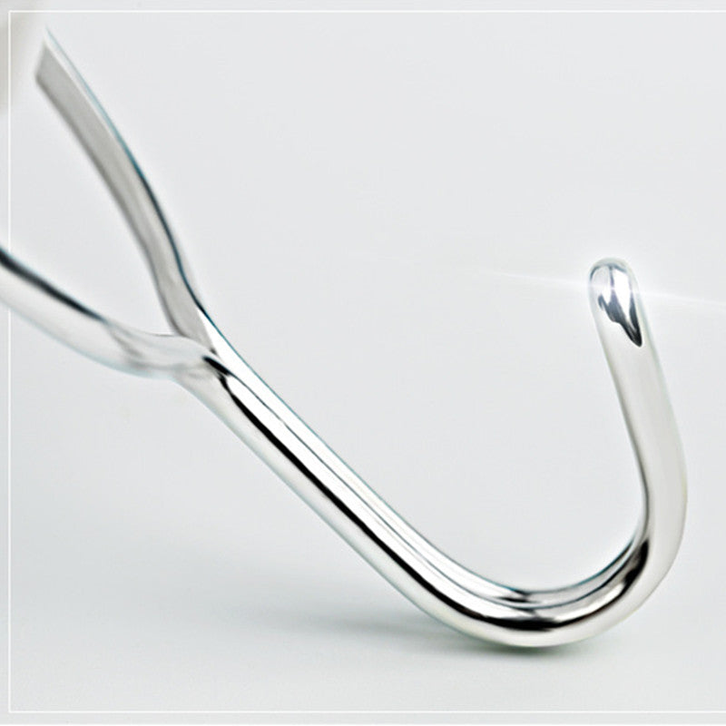 6PCS Strong Adhesive Hook Wall Door Sticky Hanger Holder Kitchen Bathroom White hangers for clothes