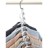 6 Pcs/Set Shirts Clothes Hanger Holders Save Space Non-slip Clothing Organizer Practical Racks Hangers for Clothes Dropshipping