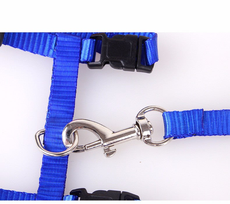 Hot Sale 4 Colors Nylon Products For Pet Cat Harness And Leash Adjustable Pet Traction Harness Belt Cat Kitten Halter Collar Cat