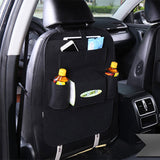 Car Seat Bag Organizer,Woolen Felt Seat Back Protectors for Kids,Storage Bottles,Tissue Box
