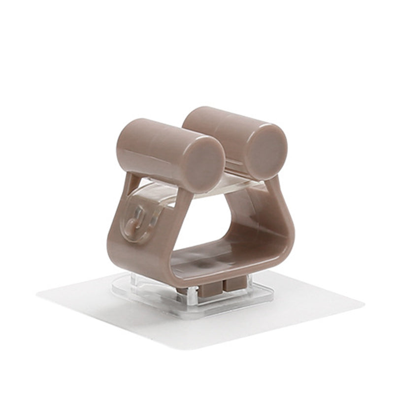 Wall Mounted Mop Holder Brush Broom Hanger Storage Rack Kitchen Organizer with Mounted Accessory Hanging Cleaning Tools