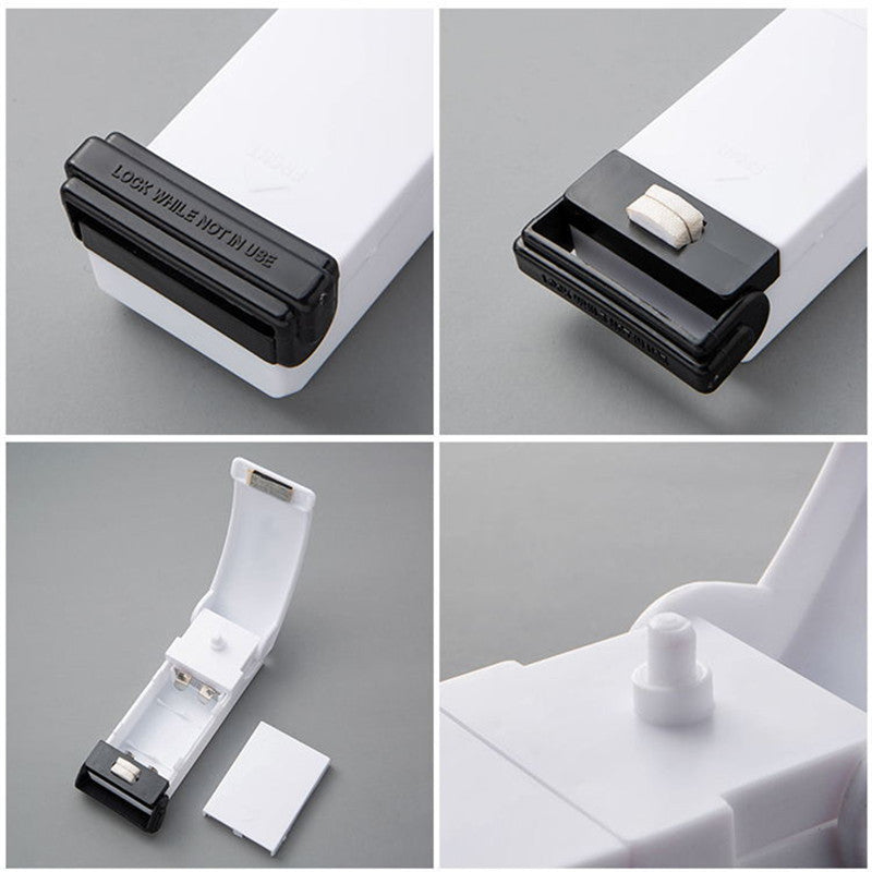 Mini Handle Bag Sealer Electronic Home Heat Sealing Machine Vacuum Impulse Sealer Seal Packing Plastic Bag Clips Kitchen Tools