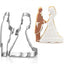 Bride And Groom Wedding Cookie Mold Cake Chocolate Egg Fondant Mould Biscuit Pastry Set Kitchen Baking DIY Tools
