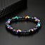 1Pc Magnet Bracelet Slimming Weight Loss Bracelet Slimming Hand Chain Round Hematite Magnetic Stone Therapy Jewelry Health Care