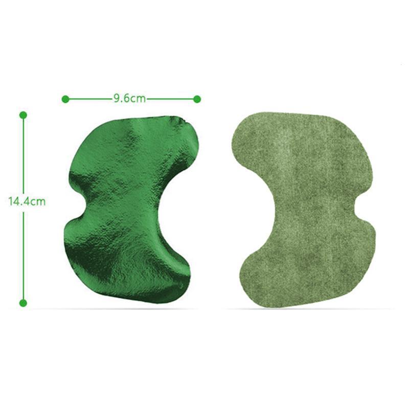 12pcs/box Knee moxa Hot moxibustion plaster Leg Pain Relief Wormwood Sticker Self Heating warming meridians Patches plaster