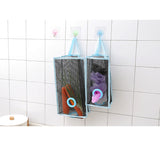 kitchen garbage bags hanging storage mesh bag convenient extraction storage bag organizer