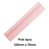 4pcs/Set Plastic DIY Grid Drawer Adjustable Separator Divider Household Necessities Storage Organizer Space-saving Tools