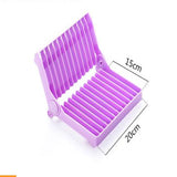 Plastic Foldable Rack Kitchen Dish Racks Shelf Kitchen Holders Drain Cup Rack