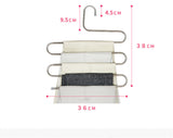 5 layers S Shape MultiFunctional Clothes Hangers Pants Storage Hangers Cloth Rack Multilayer Storage Cloth Hanger 1PC