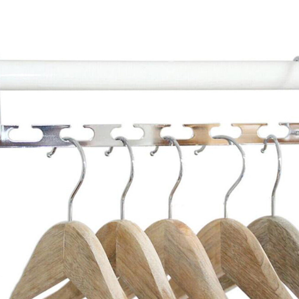 1 pcs Metal iron hanger Clothes hanger Metal multifunctional Hangers with Hook useful kitchen/home supplies