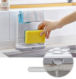 Kitchen Countertops Storage Racks Dust Sheets Dish Drain Shelfs Free Punch Towels Cloth Sheets Rag Racks