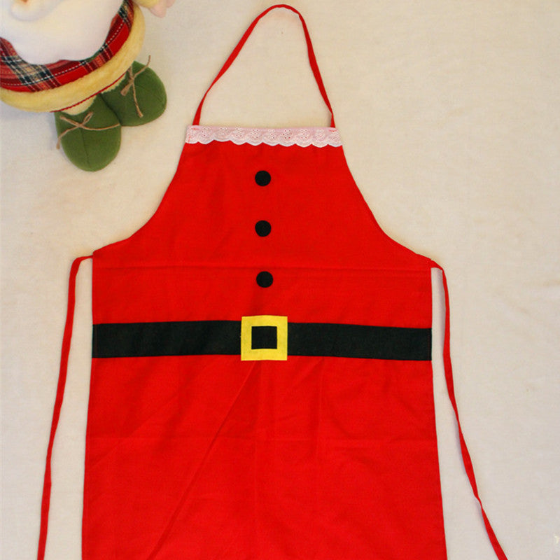 Christmas Decorations For Home Commodity Convenient Christmas Aprons Christmas Family Party Supplies