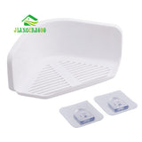 Corner Drain Shelves Bathroom Storage Rack Bathroom Punch-Free Powerful Wall-Mounted Wash Shelf