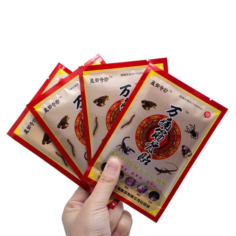 8Pcs/Bag Chinese Pain Relieving Patch Relaxing Foot Leg Hand Back Muscle Shoulder Pain Relief Massager Plasters C1462