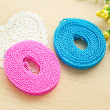 Outdoor Windproof Clothesline Travel Retractable Rope Washing Line, Outdoor Camping Drying Clothes Hanger Rack Line 5M/3M Long