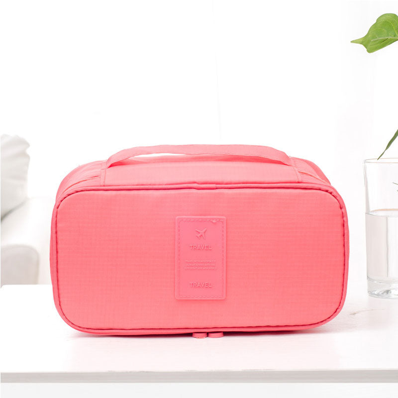 Storage Bags Family Organizador Moistureproof Waterproof Travel Accessories Nylon Save Space Antibiosis Underwear Bra Bag