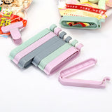 12Pcs/set Bag Clips Snack Fresh Food Storage Bag Sealer Kitchen Tool accessories Mini Vacuum Sealer Clamp Food Clip