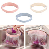 Hot Sale Creative Power Suction Cup Garbage Bag Kitchen Clip Garbage Storage Rack kitchen accessories organizer Dropshipping