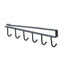 Kitchen Storage Rack Holder Cup Board Hanging Hook Hanger Multifunctional Home Accessories Cooking Tools Towel Storage