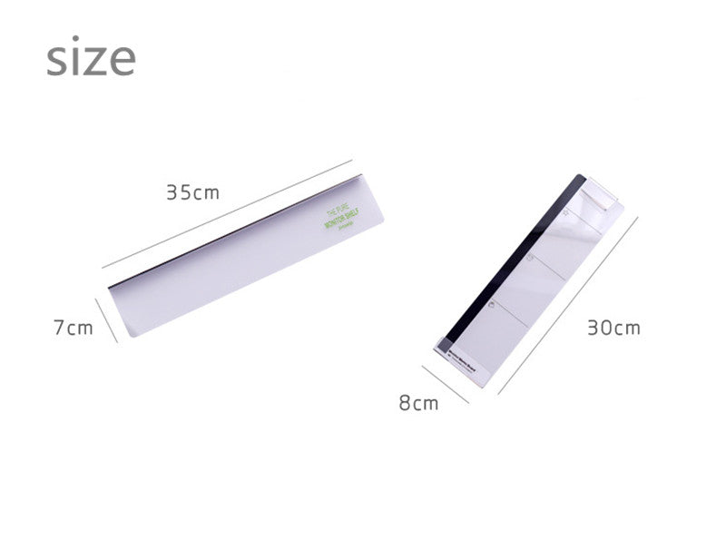 New Computer Display Screen Sticker Acrylic Adhesive Sticky Notes with Charging Hole Phone Holder Bookmark Notes Message Board