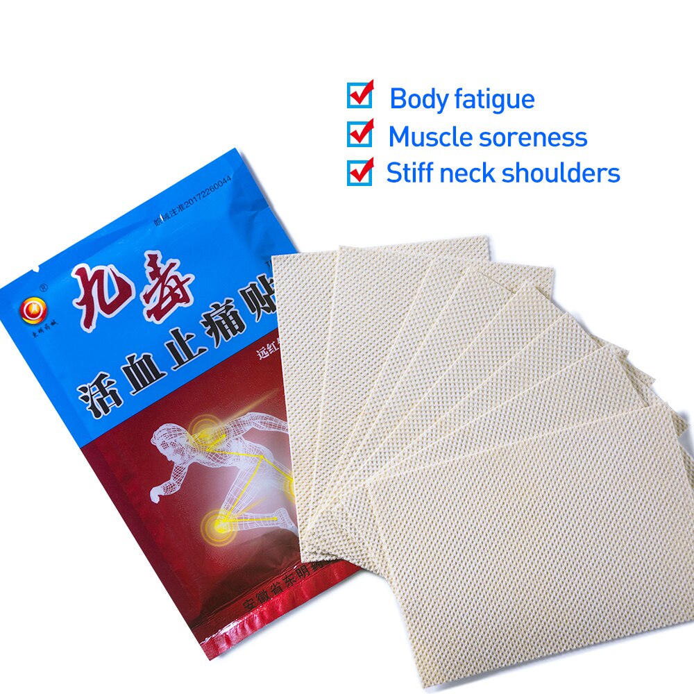 8Pcs Pain Relief Patch Chinese Plasters Kits Medical Muscle Back Aches Rheumatism Arthritis Joint Pain Plaster C1564