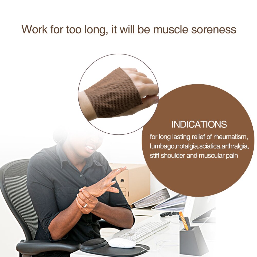 8Pcs Vietnam Red Tiger Balm Back Body Relaxation Herbal Plaster Pain Relief Patch Medical Plaster Ointment Joints