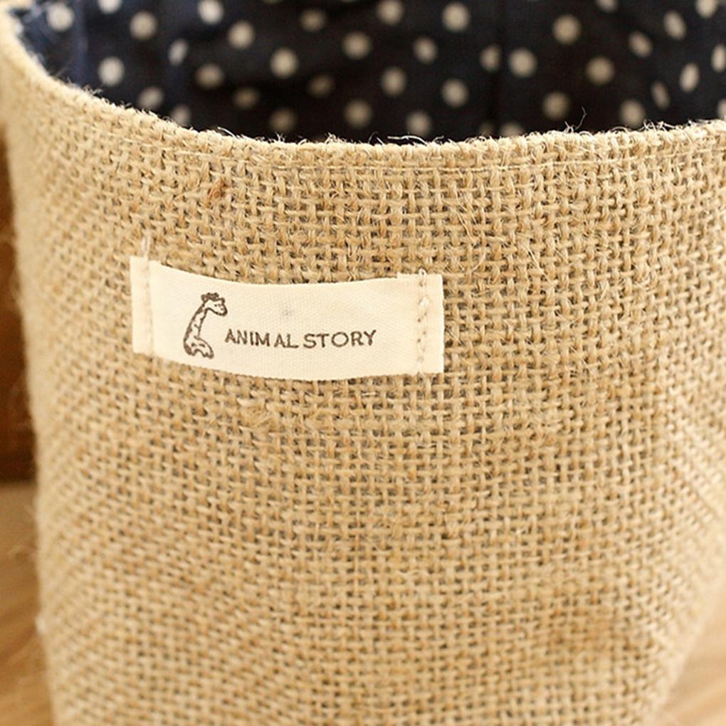 New Living Room Storage Sack Cloth bags Hanging Grocery Cloth Flowerpot Housing Basket