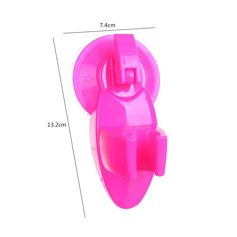 Adjustable Bathroom Shower Sprinkler Holder Strong Sucker Type Shower Head Bracket Stand for Shower Mounting Nozzles