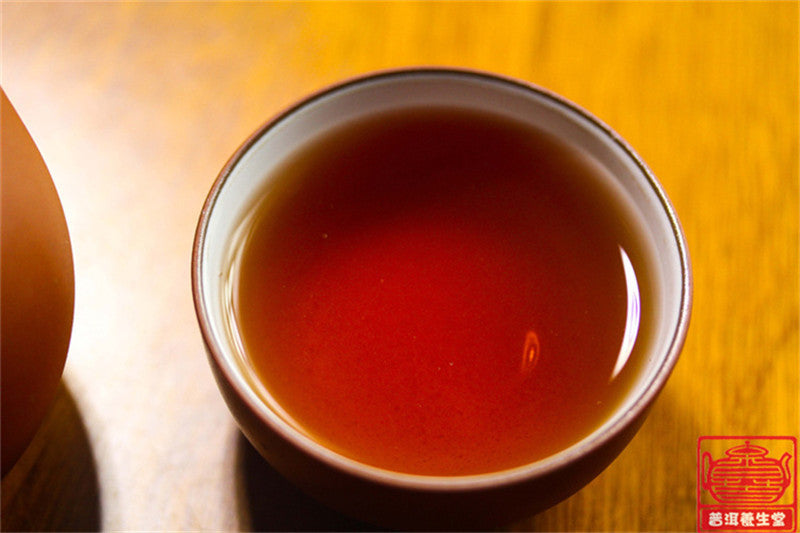 357g Years Old Puer Tea Ripe Tea Pu Er Chinese Yunnan Menghai Pu-erh Tea Shu  Tea