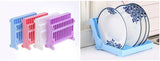 Plastic Foldable Rack Kitchen Dish Racks Shelf Kitchen Holders Drain Cup Rack