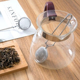 HELLOYOUNG Tea Infuser Stainless Steel Tea Pot Infuser Sphere Mesh Tea Strainer Handle Tea Ball