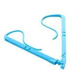 1pc Books Stand Portable Hands Free Book Holder Folding Stand Holds Pages Open Clip Fixed Clamp