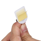 6PCS Strong Adhesive Hook Wall Door Sticky Hanger Holder Kitchen Bathroom White hangers for clothes