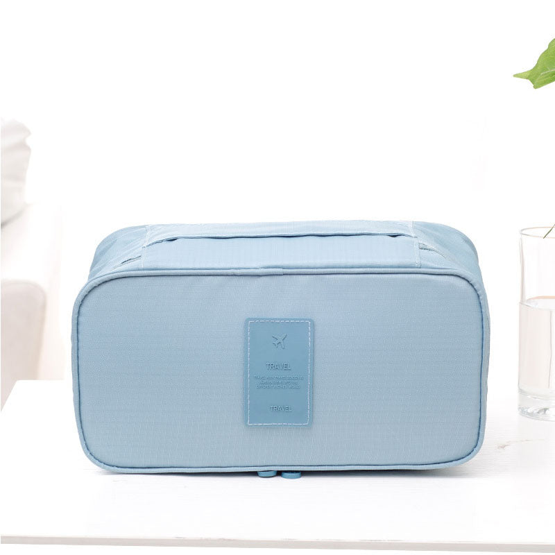 Storage Bags Family Organizador Moistureproof Waterproof Travel Accessories Nylon Save Space Antibiosis Underwear Bra Bag
