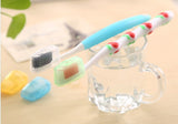 Food Grade Silicone Toothbrush 3pcs/lot  Head Case Cover Brush Cap Anti Bacteria Non Toxic Travel Camping Bathroom Accessories