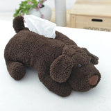 AsyPets Novelty Napkin Holder Cute Teddy Plush Doll Tissue Box Cover Dispenser