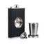 8oz Flagon Hip Flask Wine Pot Whiskey Stainless Steel Folding Cup Leak Proof Barware Drink Alcohol Whiskey Outdoor Wine Funnel