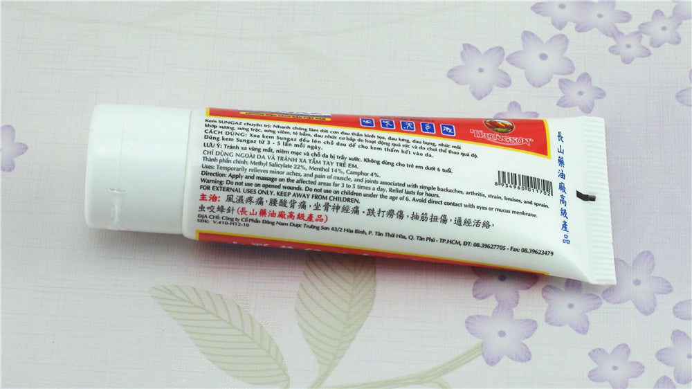 1Pcs 30g Vietnam Sungaz Balm Cream Rapid Pain Relief Back Shoulder Massager Yamano Pain Balm Analgesic Arthritis Cream
