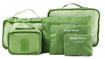 Travel Storage Bag Set  6 PCS For Clothes Tidy Organizer Pouch Suitcase Handbag Home Closet Divider Drawer Organiser