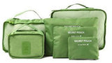 Travel Storage Bag Set  6 PCS For Clothes Tidy Organizer Pouch Suitcase Handbag Home Closet Divider Drawer Organiser