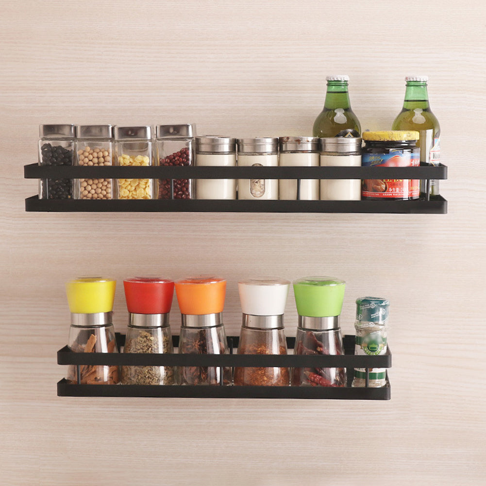 Spices Rack Seasoning Rack Home Closet Organizer Storage Shelf For Spice Jar Rack Cabinet Shelves Holder Kitchen Accessories