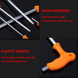 T Handle allen Hex Key Wrench Spanner 2.5/3/4/5/6/8mm High-carbon Steel Inner Hexagon Wrench Hand Tool
