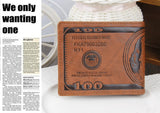 Retro Men's Wallet 3D Dollar Print Credit ID Card Holder Wallet Male Coin Purse Multi Pocket Portfel New Carteira Portomonee