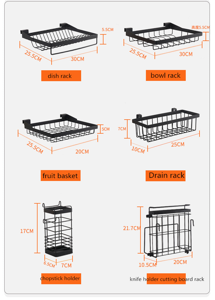 Kitchen stainless steel sink drain rack kitchen shelf DIY dishes cutlery dry drain rack 2 layer storage rack pantry organizer