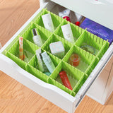 Storage Drawer Organizer 4 Pcs/Set Plastic Home Closet Underwear Bra Jewelry Sundries Adjustable Drawer Board Storage Box
